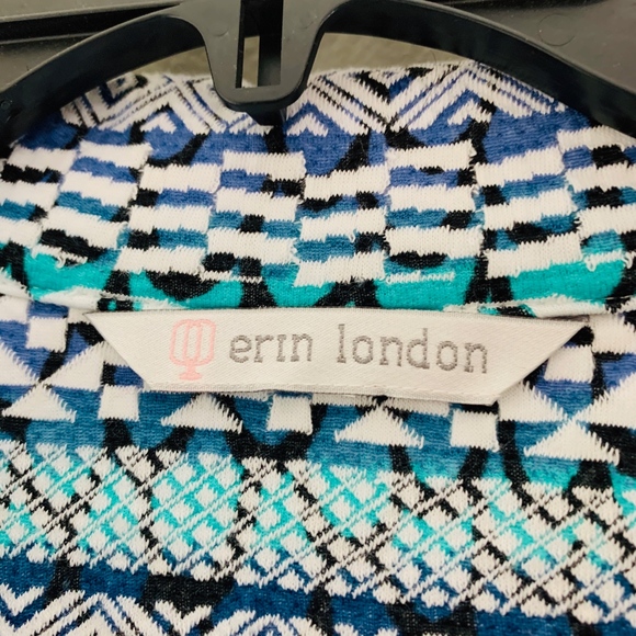 Erin London Patterned Three-Buttoned Blazer; XL - Picture 6 of 6